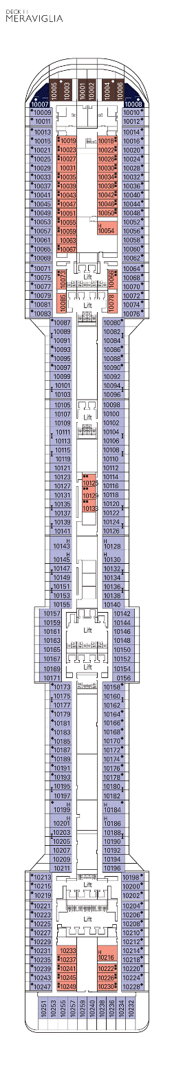 Deck 11: Meraviglia