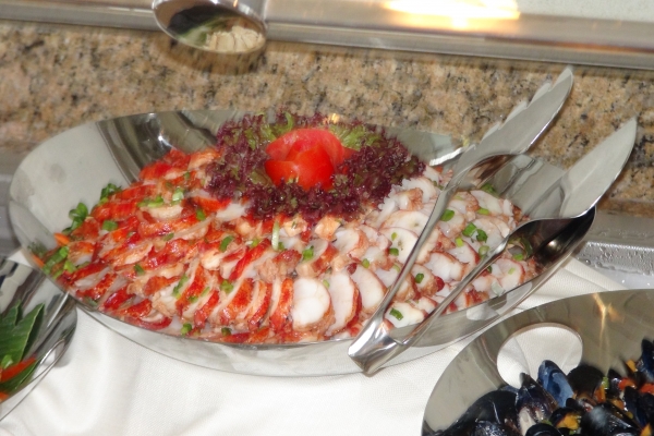 Lobster Feast on the buffet bar