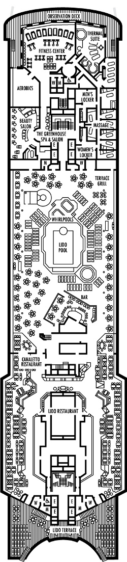 Deck 11: Lido Deck Deck 11: Lido Deck
