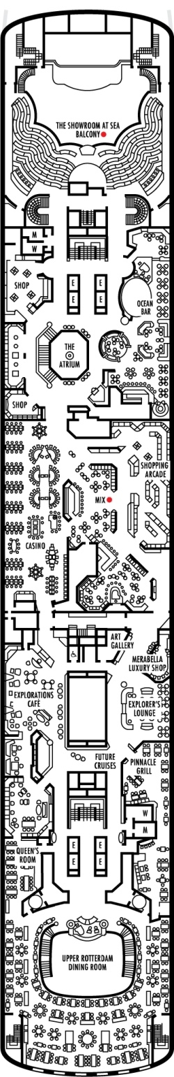 Deck 8: Upper Promenade Deck Deck 8: Upper Promenade Deck