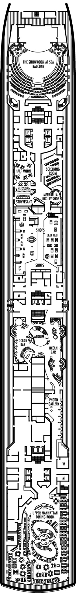 Deck 3: Promenade Deck Deck 3: Promenade Deck