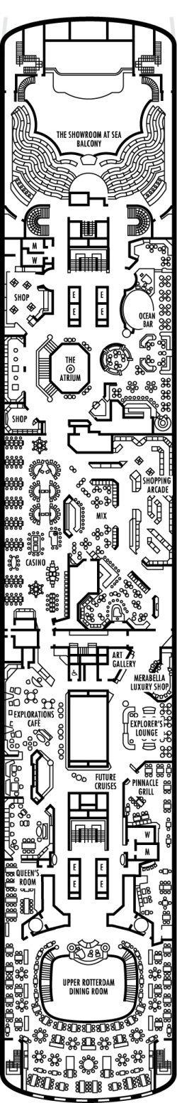 Deck 8: Upper Promenade Deck Deck 8: Upper Promenade Deck
