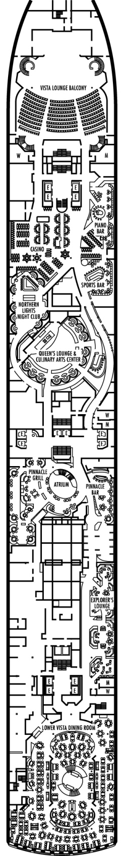 Deck 2: Lower Promenade Deck Deck 2: Lower Promenade Deck