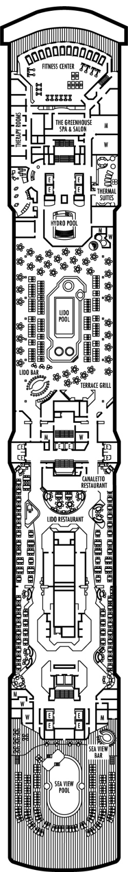 Deck 9: Lido Deck Deck 9: Lido Deck
