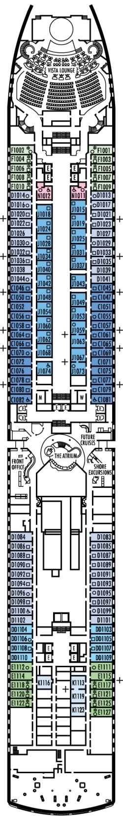 Deck 1: Main Deck Deck 1: Main Deck
