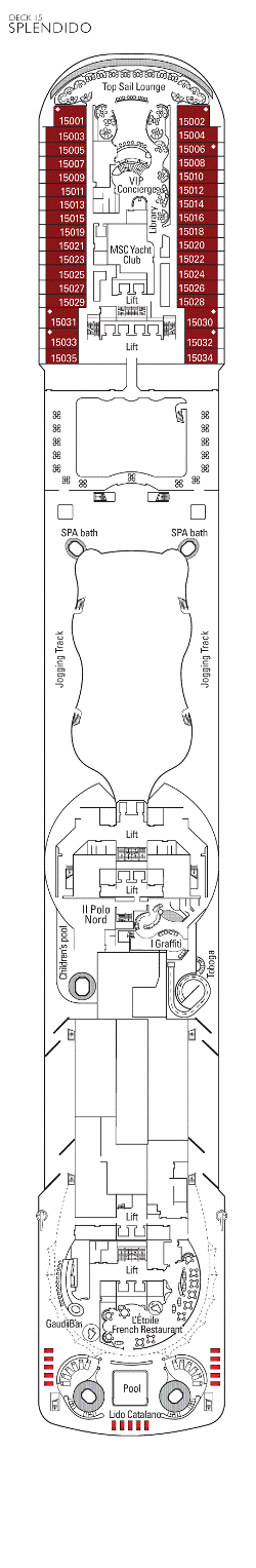 Deck 15: Splendido