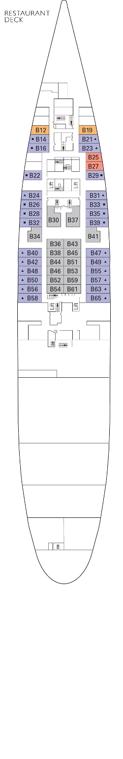 Deck 1: Restaurant