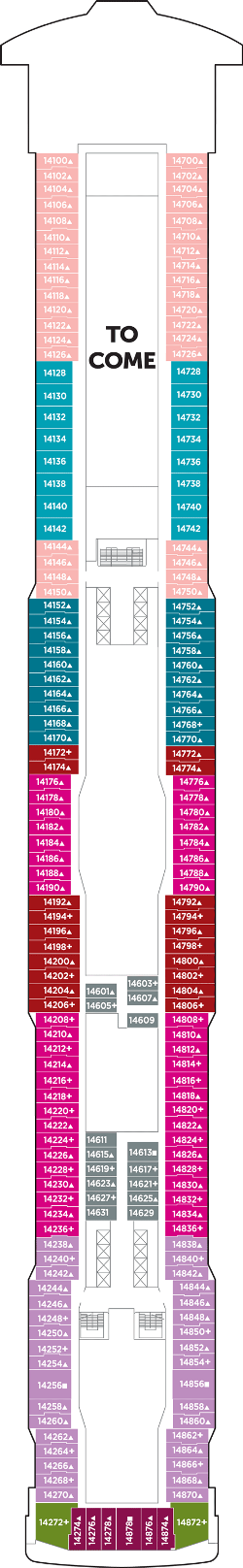 Norwegian Breakaway Deck 14: Deck 14