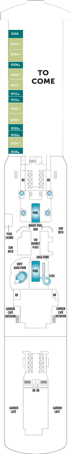 Norwegian Breakaway Deck 15: Deck 15