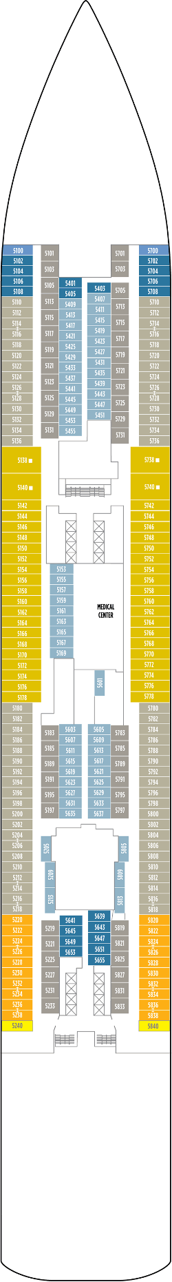 Norwegian Breakaway Deck 5 Norwegian Breakaway Deck 5: Deck 5