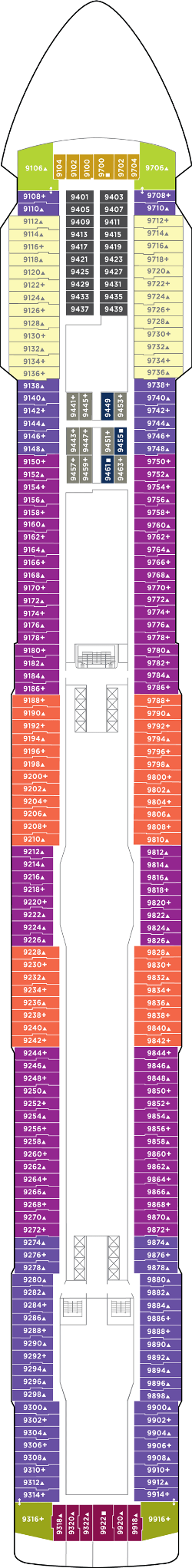 Norwegian Breakaway Deck 9: Deck 9