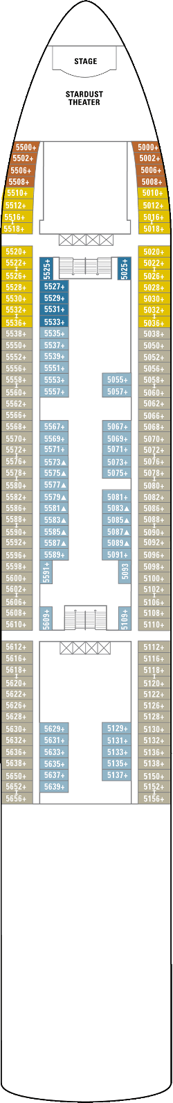 Norwegian Dawn Deck 5: Deck 5