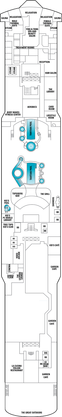 Norwegian Gem Deck 12: Deck 12