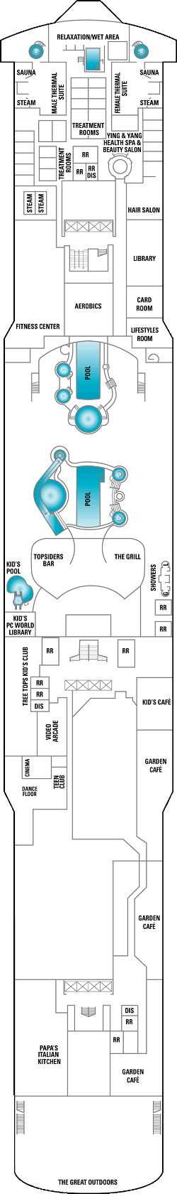 Norwegian Jade Deck 12: Deck 12