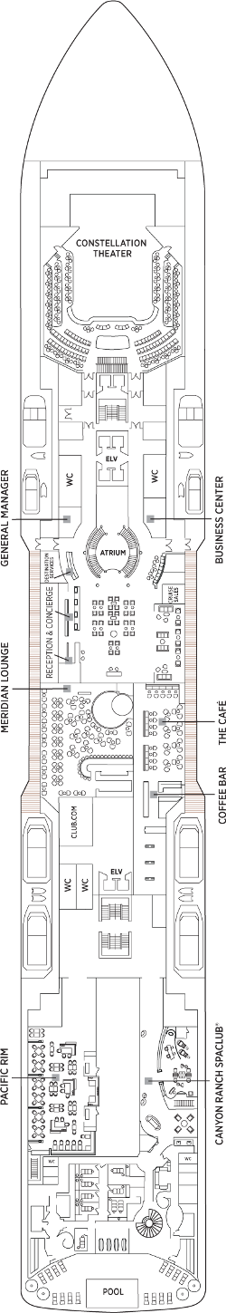 Seven Seas Explorer Deck 5: Deck 5