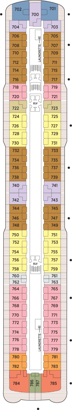 Seven Seas Explorer Deck 7: Deck 7