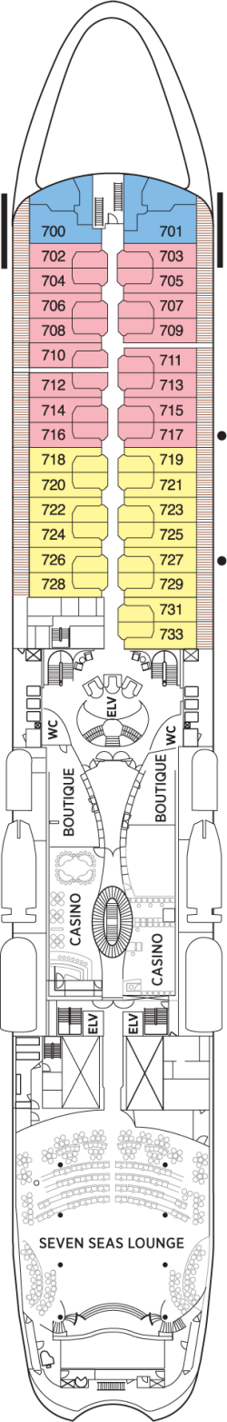 Seven Seas Navigator Deck 7: Deck 7