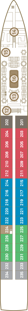 Deck 2: Sapphire Deck Deck 2: Sapphire Deck