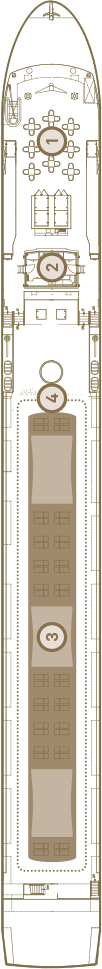 Deck 4: Sun Deck Deck 4: Sun Deck