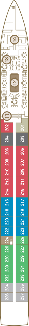 Deck 2: Sapphire Deck Deck 2: Sapphire Deck
