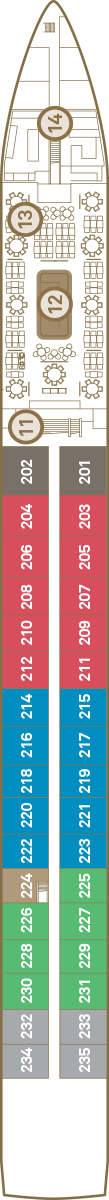 Deck 2: Sapphire Deck Deck 2: Sapphire Deck