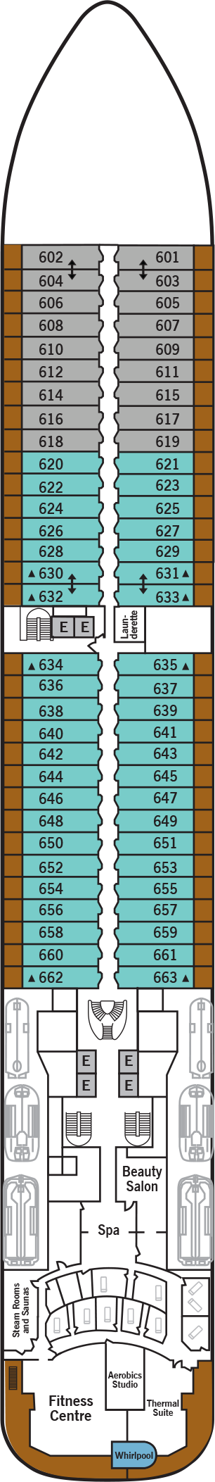 Silver Moon Deck 6: Deck 6