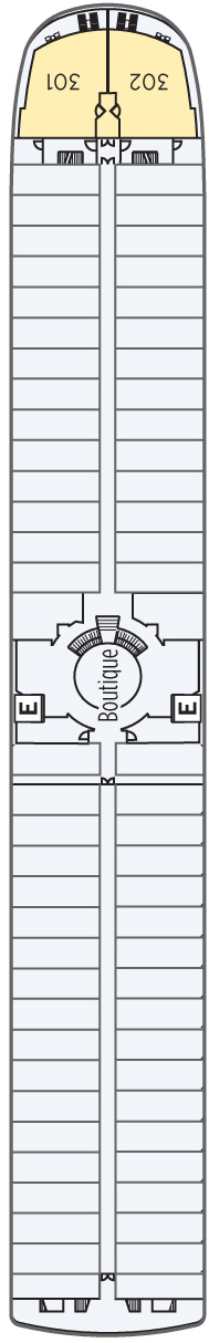 Deck 4: Promenade Deck Deck 4: Promenade Deck
