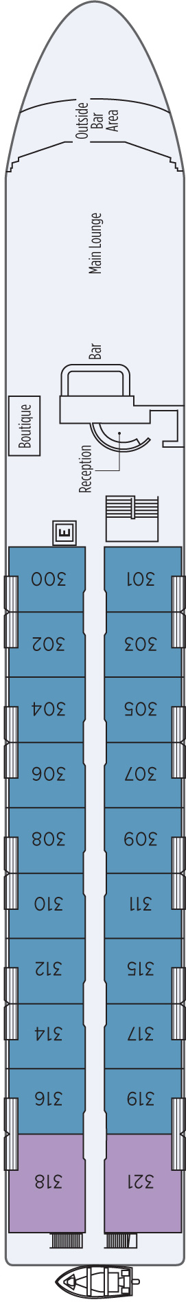 Deck 3: Upper Deck Deck 3: Upper Deck