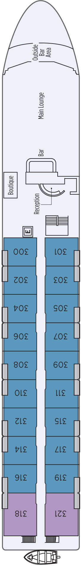 Deck 3: Upper Deck