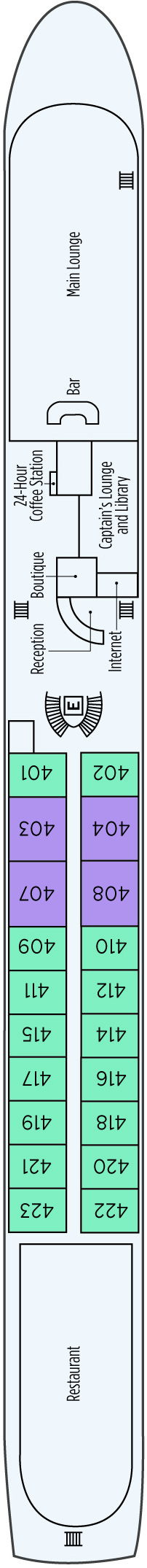 Deck 3: Rhine Deck Deck 3: Rhine Deck
