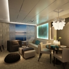 (H6) The Haven Aft-Facing Penthouse with Balcony